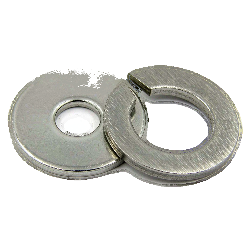 Flat Washer + Spring Washer white-background product visual
